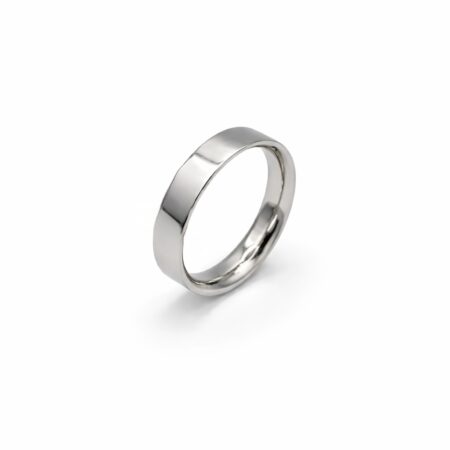 Platinum Plain Ring