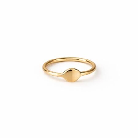 Signet Style Ring - 9 Carat Gold