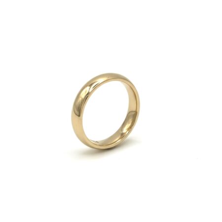 Wedding Band 9 Carat Gold - Court Shape