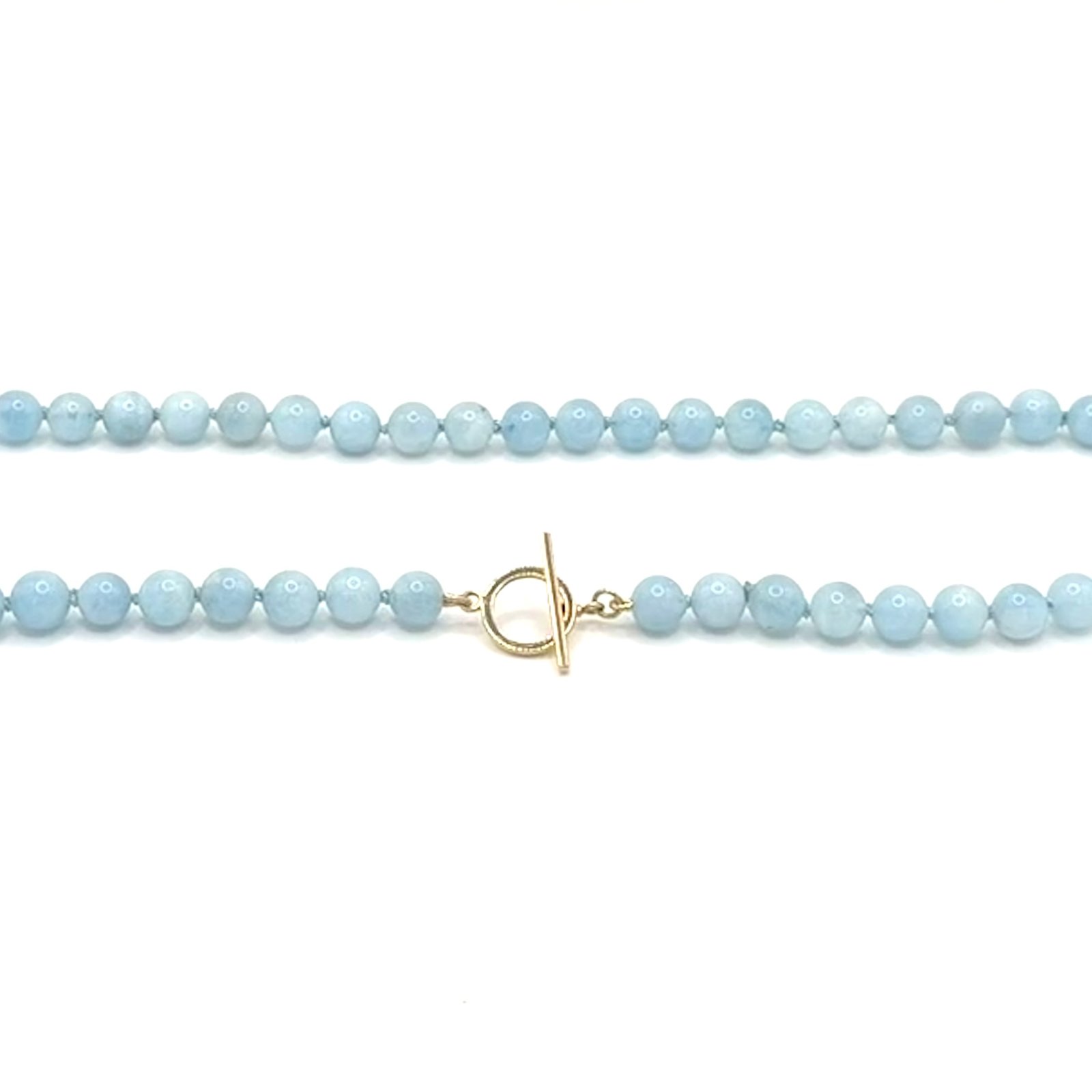 Aquamarine Necklace - 9ct Gold - Image 3