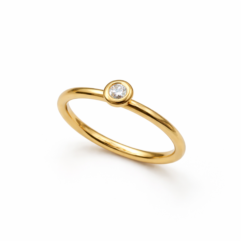 Diamond Ring - 18ct Gold