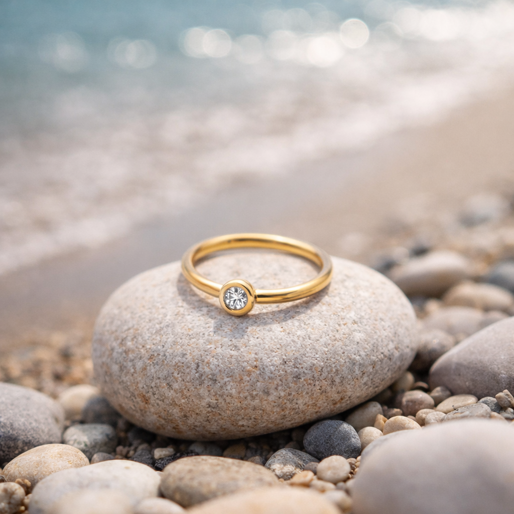 Diamond Ring - 18ct Gold - Image 2