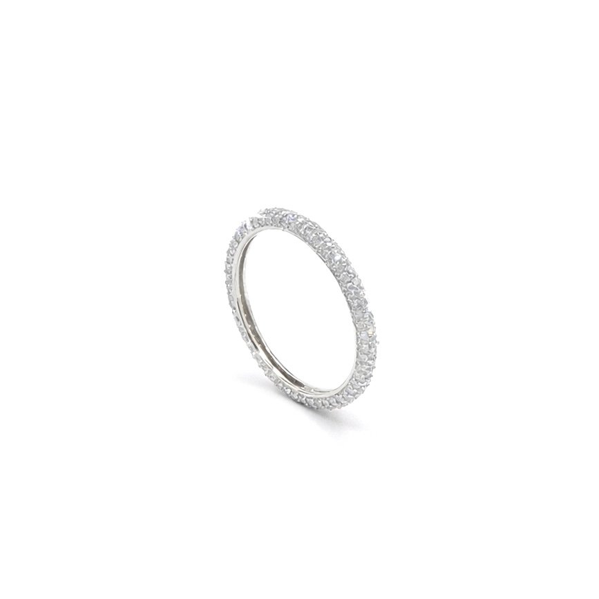 Eternity Diamond Ring - 14 Carat White Gold