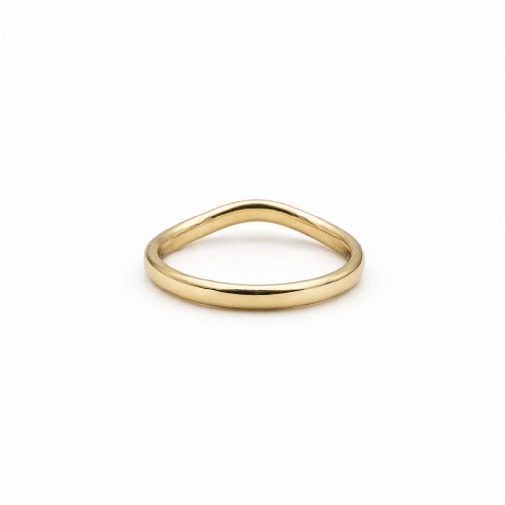 Fitted Wedding Band - 18 Carat Yellow Gold