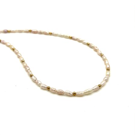 Freshwater Pearl Necklace - 9 Carat Gold