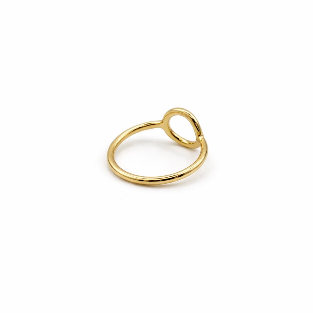 Circle Ring - 9 Carat Gold - Image 4