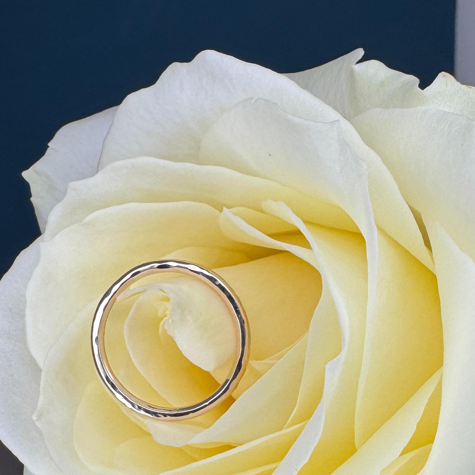 Textured Ring - 9ct Gold - Image 3