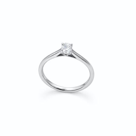 Diamond Solitare Ring - Platinum