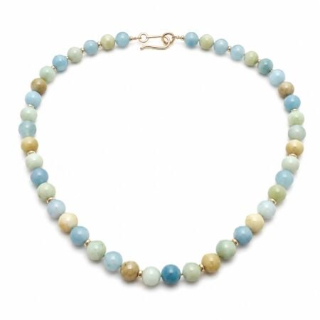 Aquamarine Necklace - 9ct Gold