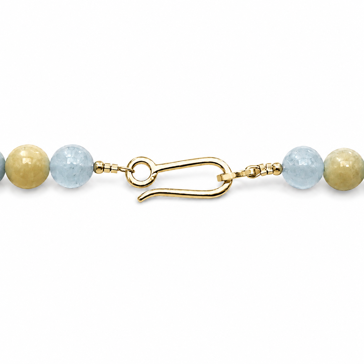 Aquamarine Necklace - 9ct Gold - Image 5