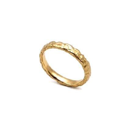 Organic Molten Ring - 9 Carat Gold