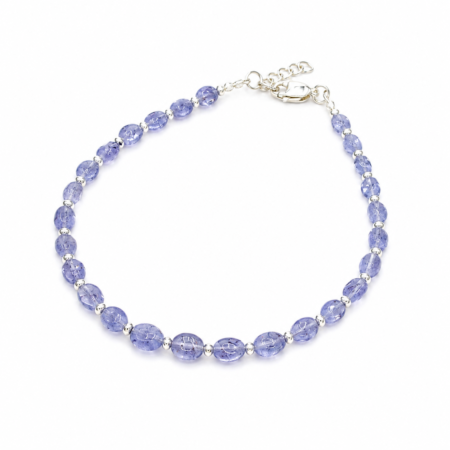Tanzanite Bracelet - Sterling Silver