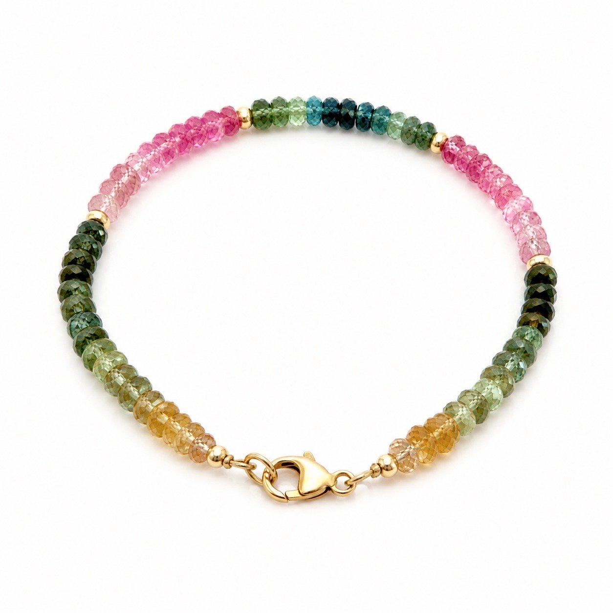Tourmaline Bracelet - 9ct Gold - Image 2