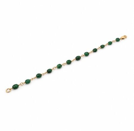 Emerald Bracelet - 9ct Gold
