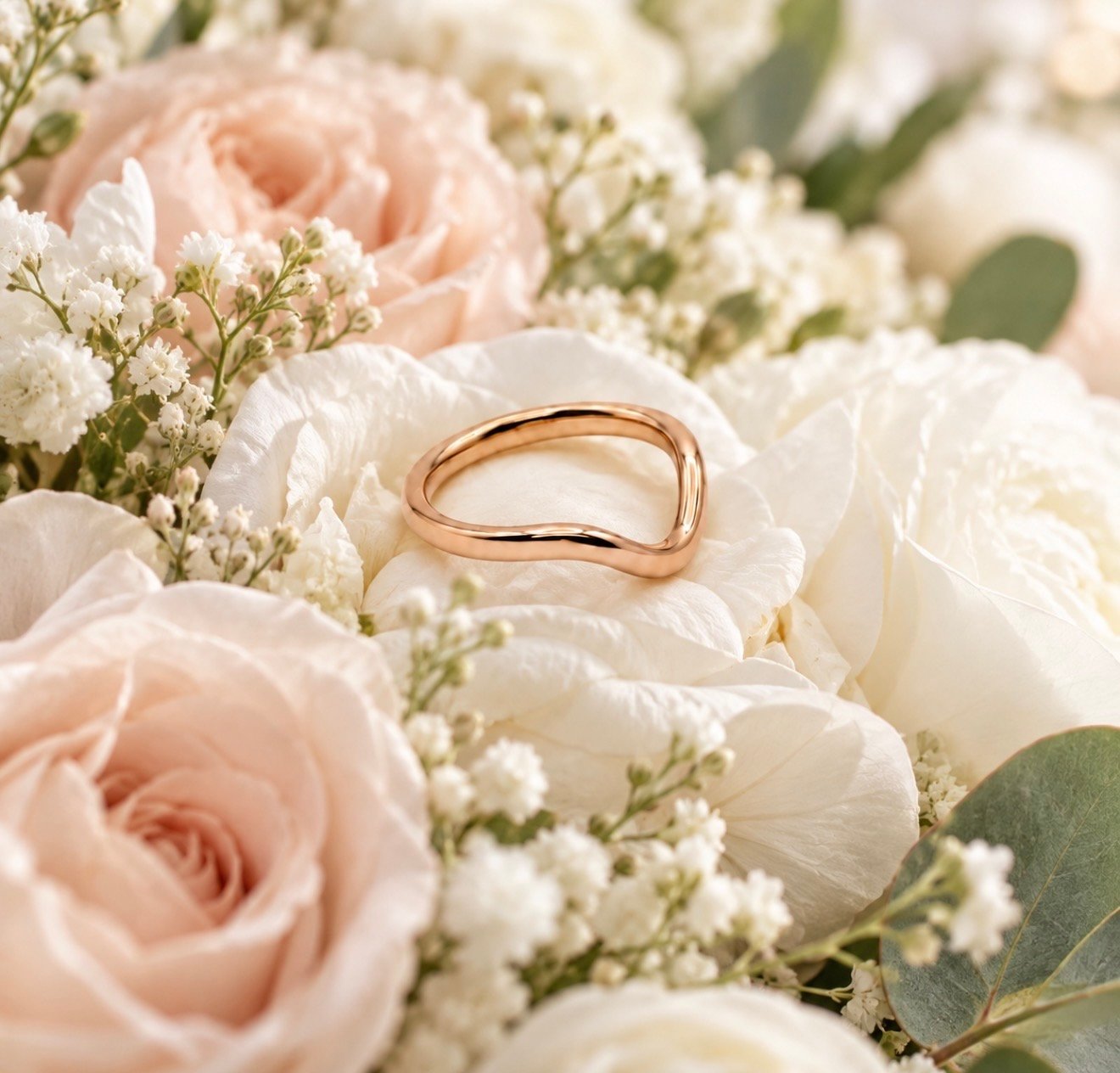 Fitted Wedding Band - 18 Carat Rose Gold - Image 2