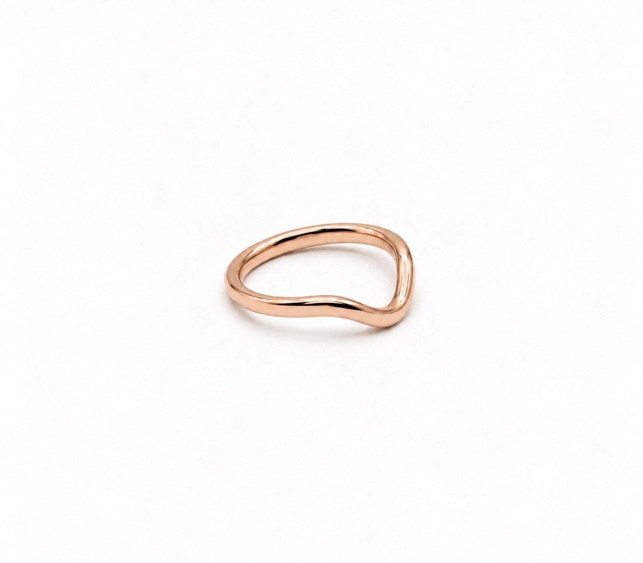 Fitted Wedding Band - 18 Carat Rose Gold - Image 3
