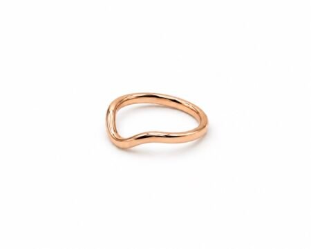 Fitted Wedding Band - 18 Carat Rose Gold