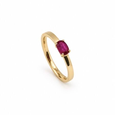 Ruby Ring - 9ct Gold