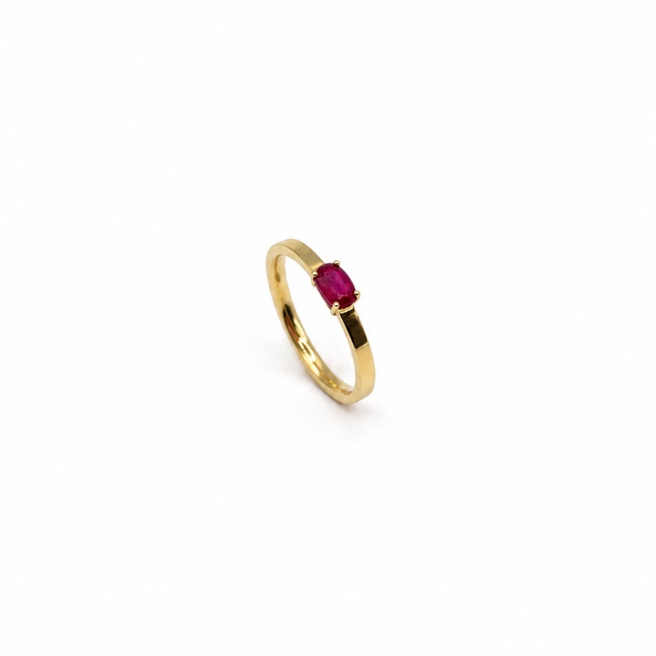 Ruby Ring - 9ct Gold - Image 2
