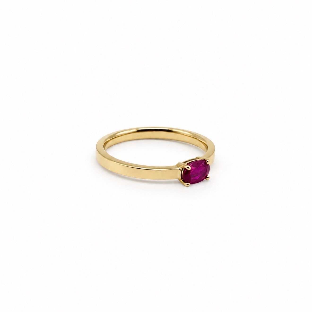 Ruby Ring - 9ct Gold - Image 3