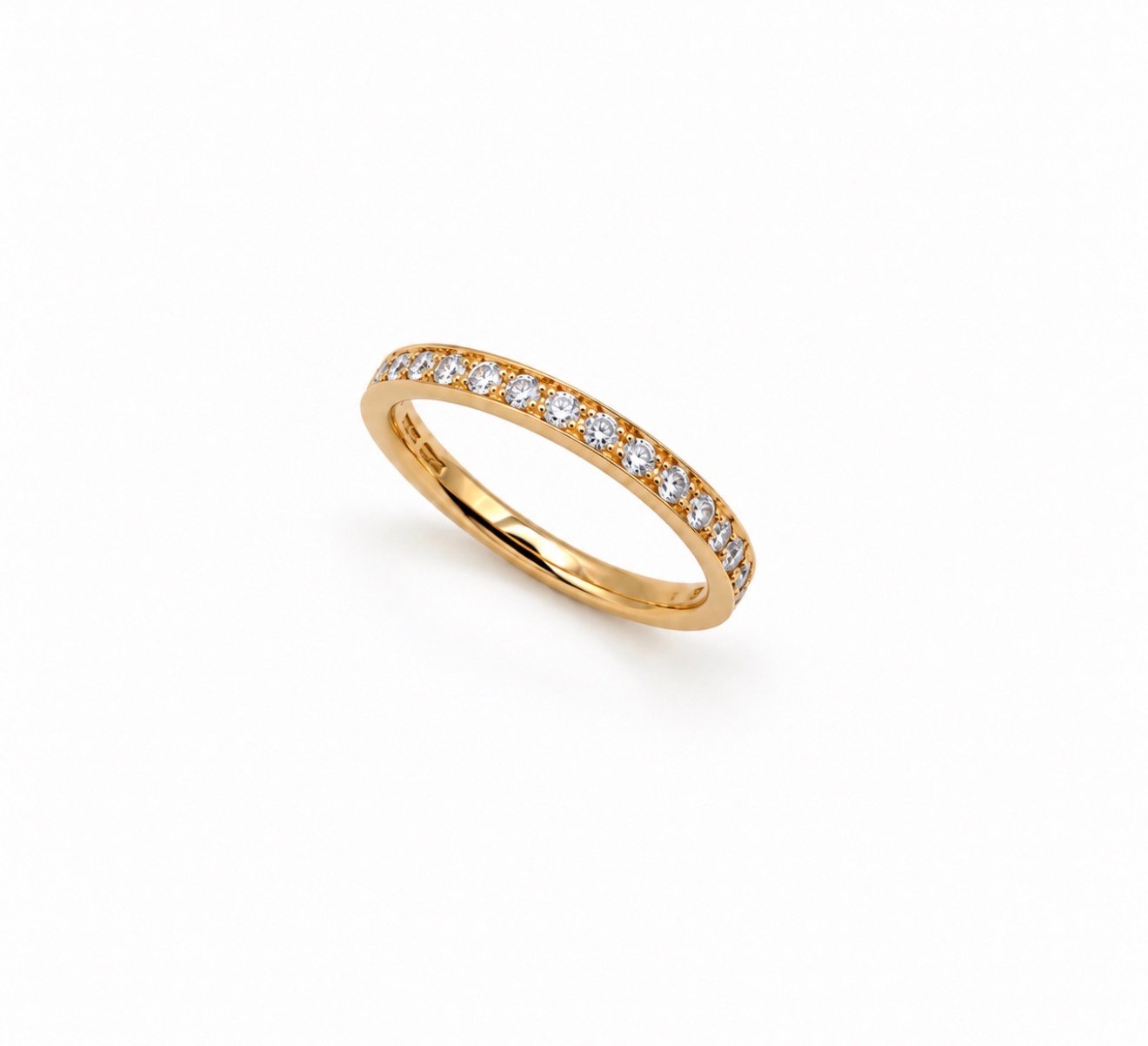 Diamond Half Eternity - 9ct Gold - Image 2